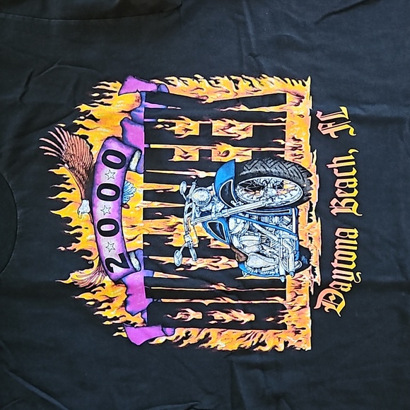 Bike week t-shirt 2000 - Picture 2 of 4